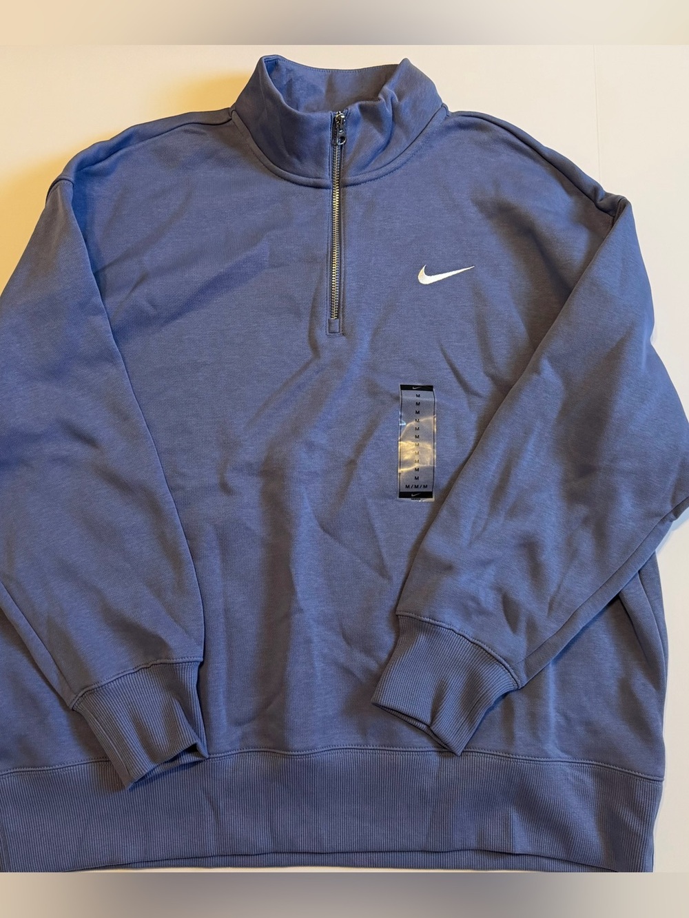 Nike Women’s Half-Zip Pullover Sweatshirt - Blue